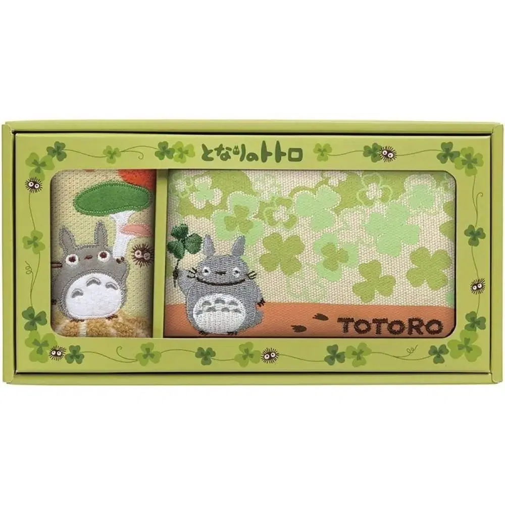 Genuine Japanese Totoro Towel & Pouch Set (New)