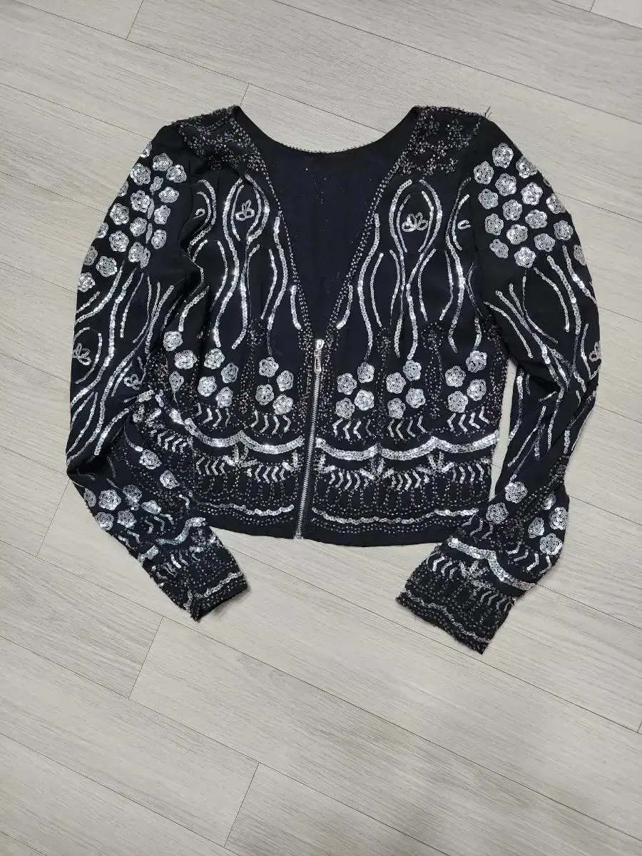 Beaded Cardigan Small