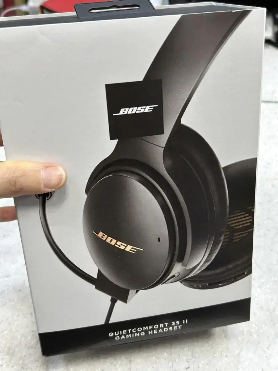 보스 qc35 II 게이밍헤드셋 (마이크탈부착으로 음악감상 가능)