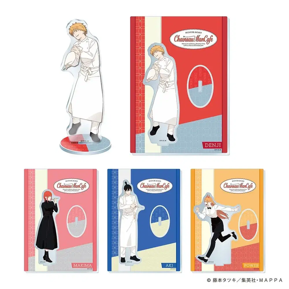 Chainsaw Man Collaborative Cafe acrylic Stand