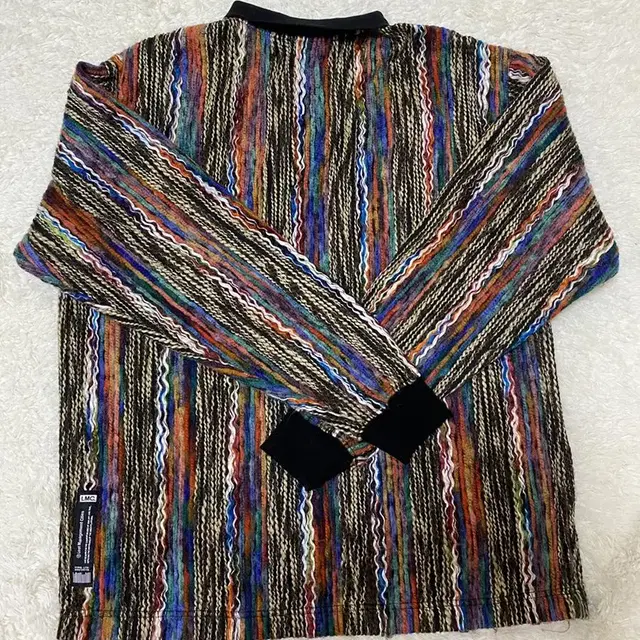 LMC KNIT LONG SLV POLO SHIRT multi