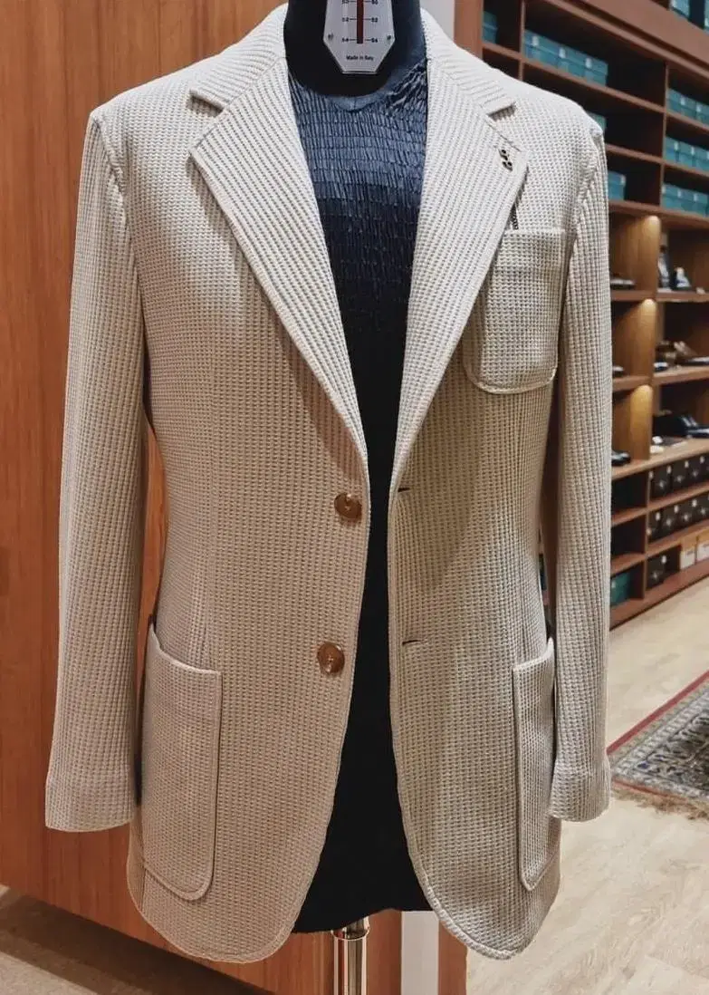 Chad From Tutti Waffle Blazer L New