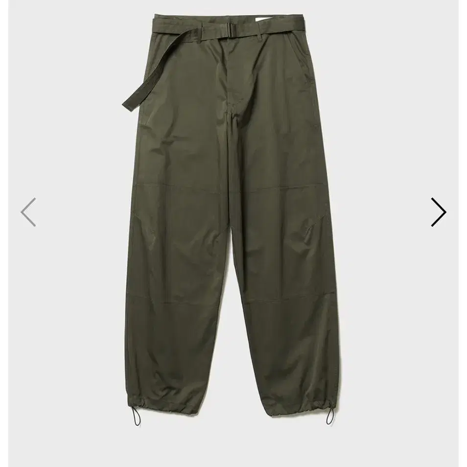 구매)셔터 BELTED OLIVER PANTS KHAKI