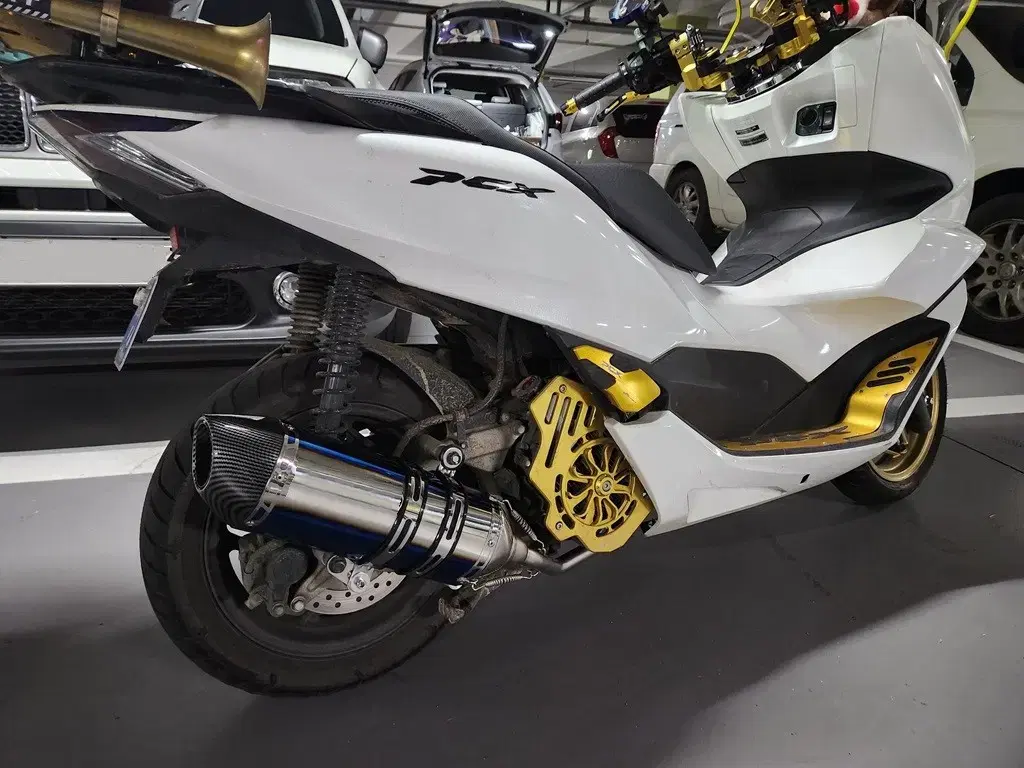 Nmax Pcx Aerox 125 AEROX 엔맥스 피씨엑스 튜닝 머플러