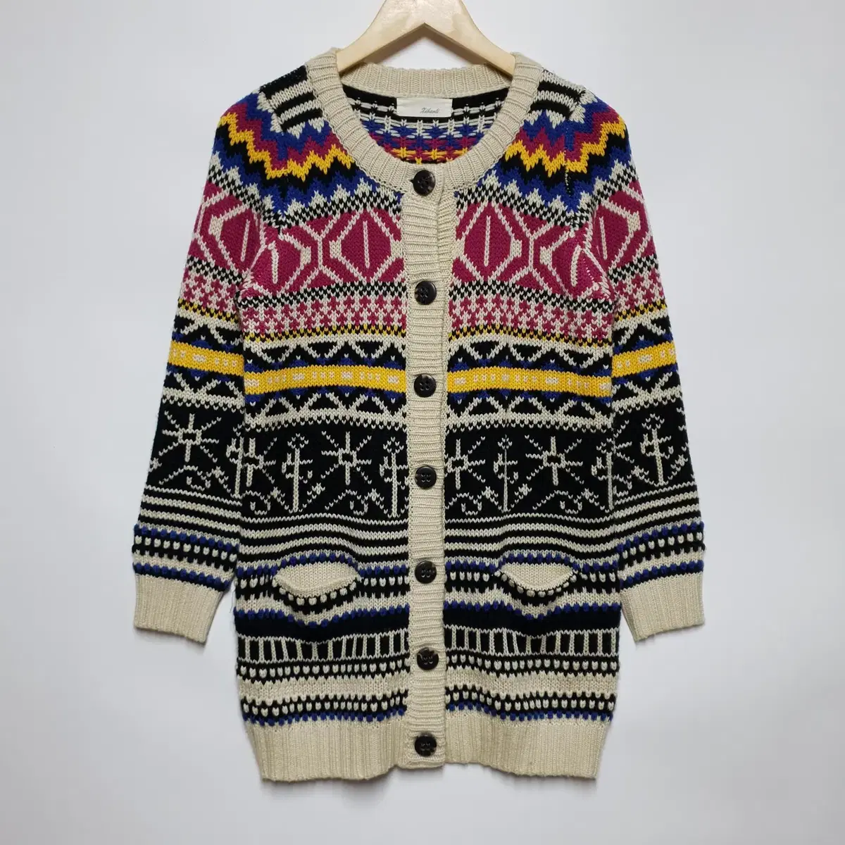 JPN Vintage Pattern Cardigan/F_E405