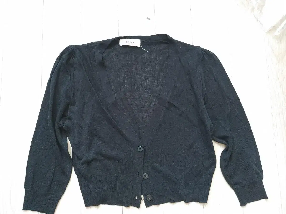 New S Bolero Cardigan Short Cardigan Crop Cardigan See-through Cardigan Black Cardigan