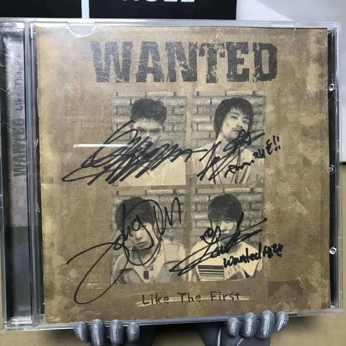 [중고음반/CD] 원티드 Wanted 1집 친필싸인앨범