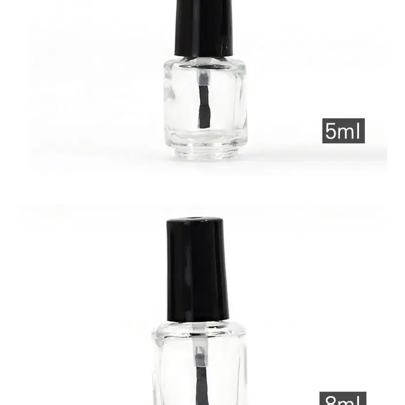 화장품 유리공병 매니큐어공병 오일공병 5ml/8ml/10ml/15ml