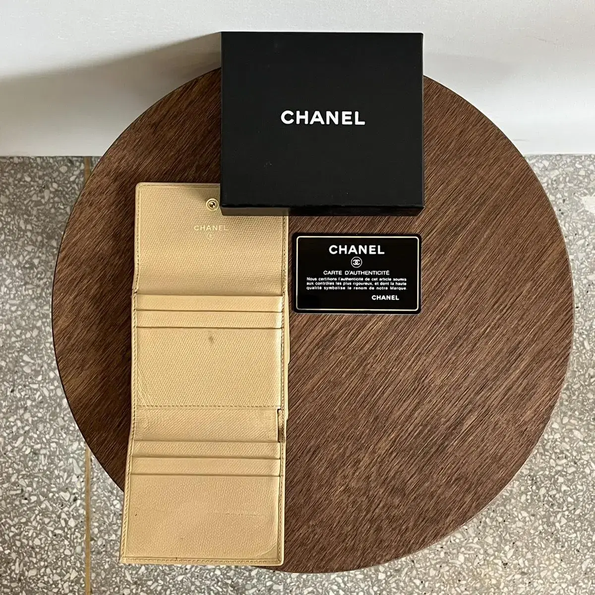 CHANEL vintage wallet