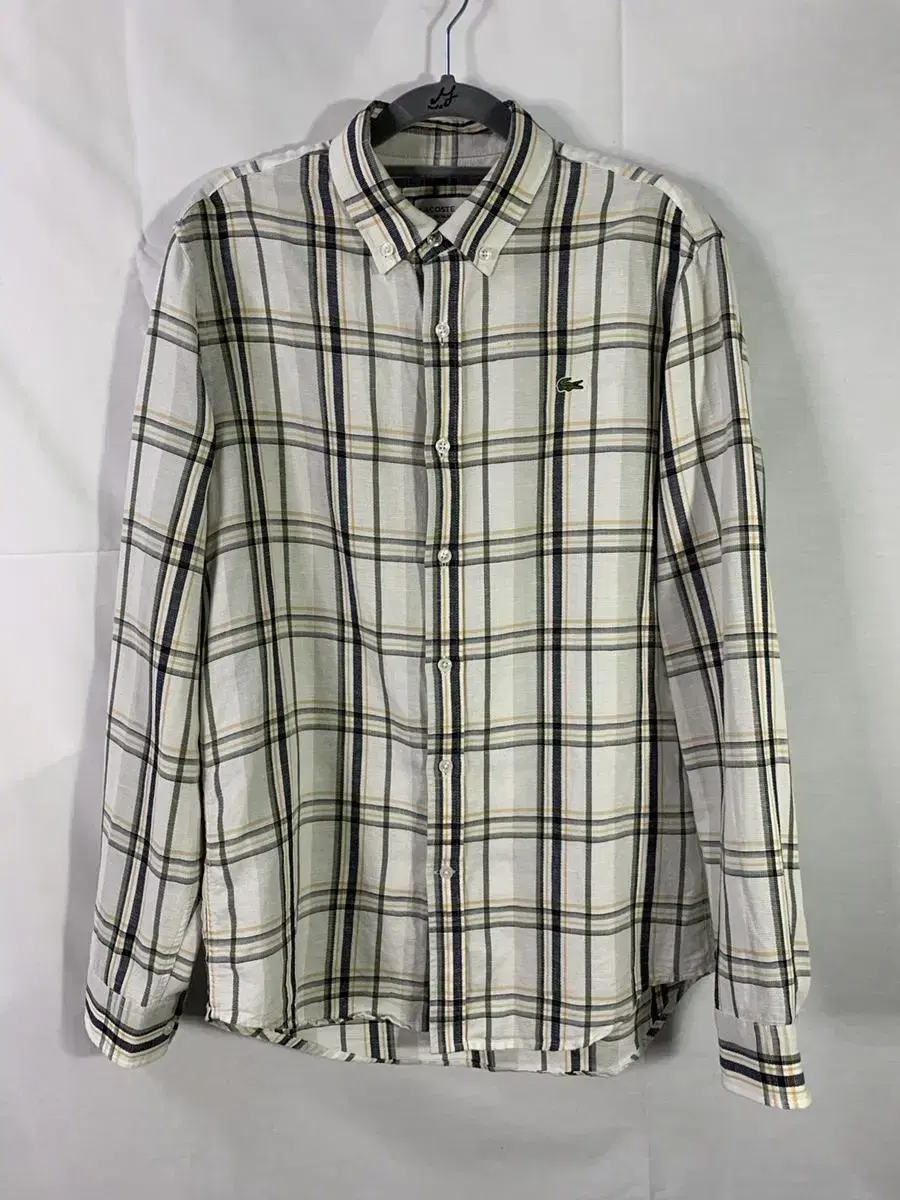 Lacoste Men's Checked Linen Shirt South 95 m