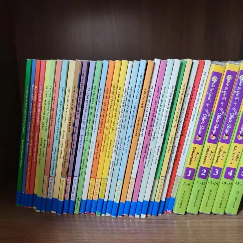 Nate the great original book30 books +CD each30 workbook