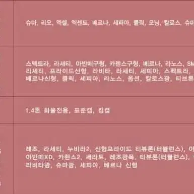 스노우체인 우레탄체인 전차량 슬라이드기어 시스템 눈길 빙판길 차량부품