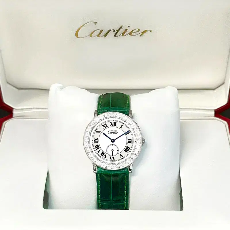 까르띠에 론드 빅다이아 애프터 세팅 여성시계 사진 3