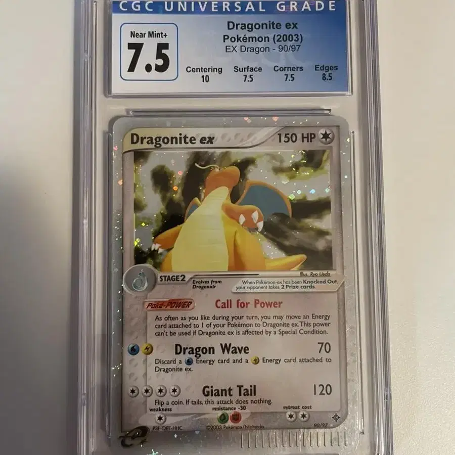 Cgc 7.5 dragonite ex EX dragon 90/97