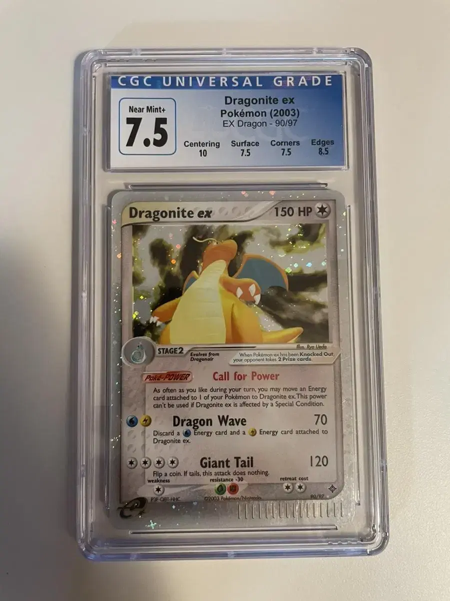 Cgc 7.5 dragonite ex EX dragon 90/97