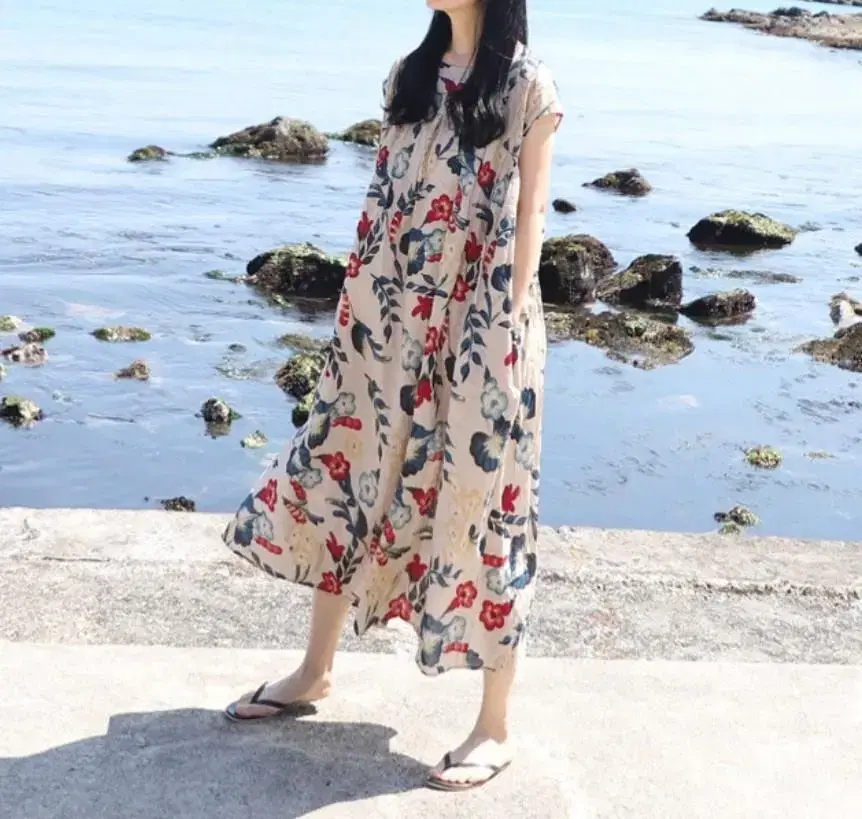 [New Products] yeoreum, a long dress with a large size