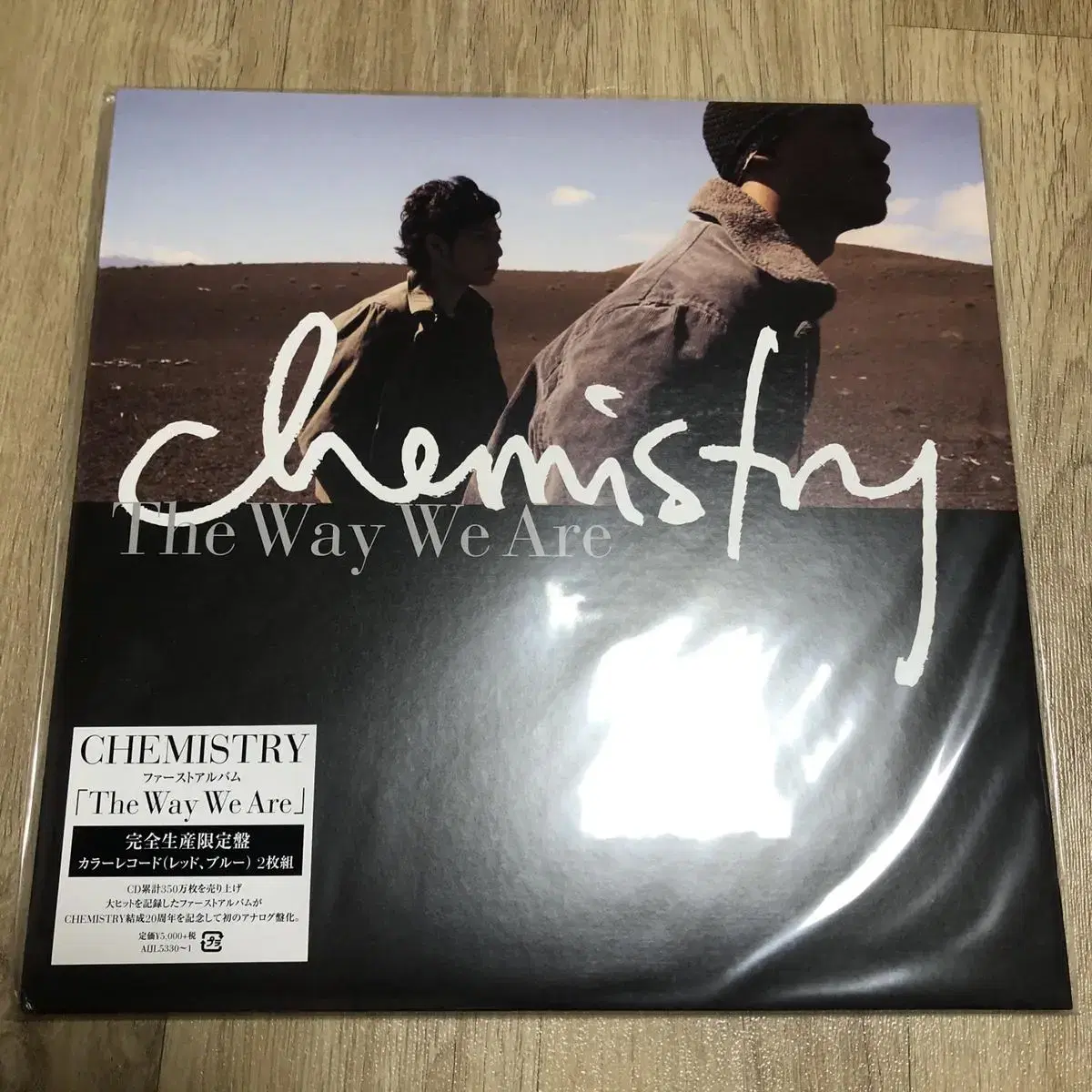 미개봉LP 케미스트리  CHEMISTRY The Way We are