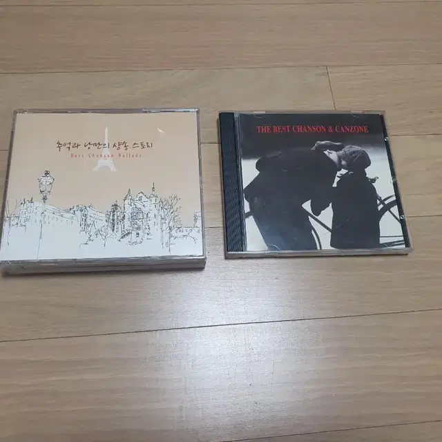 샹송 베스트 CD 일괄