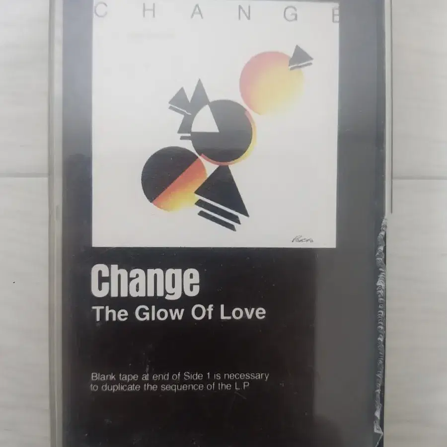 흑인음악 소울훵크 디스코 Change 1980년 미국오리지널 카세트테이프