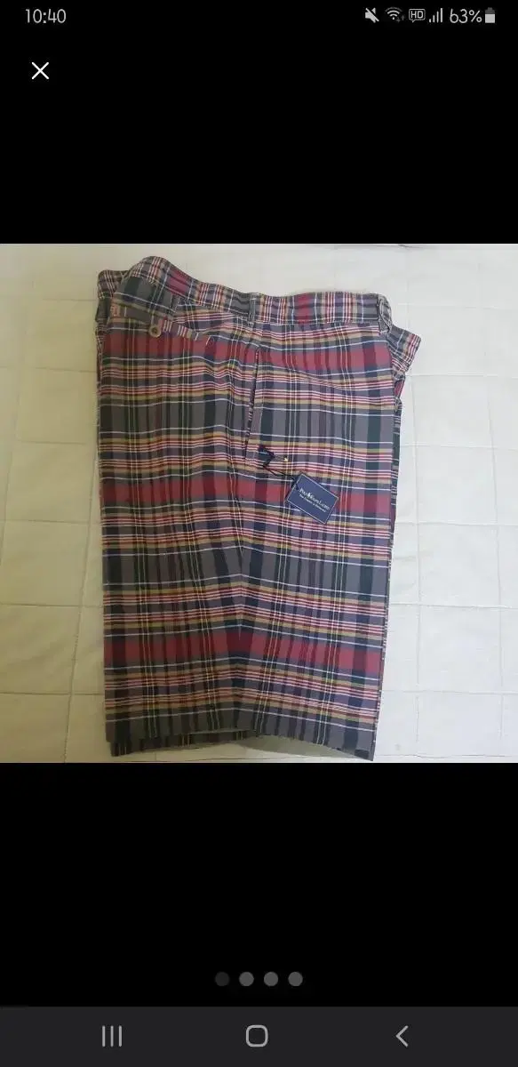 Polo Ralph Lauren Madras check reversible pants