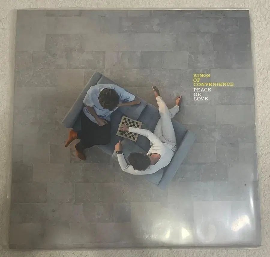 king of convenience lp 화이트반 개봉품