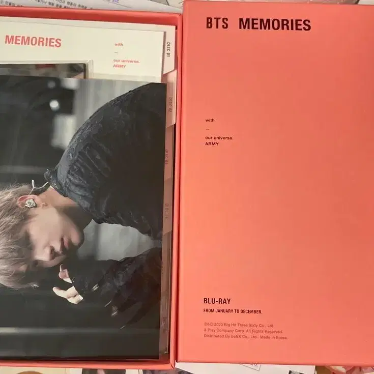 방탄소년단 bts 메모리즈 2019 블루레이 포카 제외 풀셋