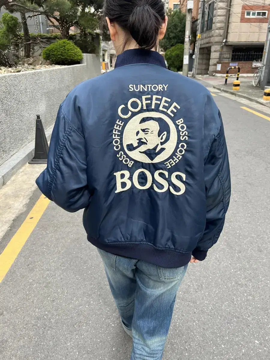 (SALE)Suntory BOSS Coffee サントORY BOSS COFFEE Ma-1