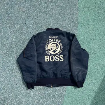 BOSS COFFEE MA-1ジャケット Ma 1 ファッション メンズ SUNTORY BOSS COFFEE MA-1 ジャケット