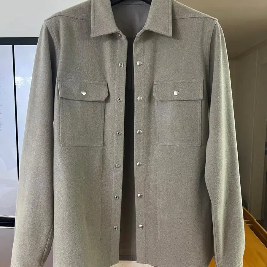 FW20 릭 오웬스 Outhershirt wool shirt 사이즈 52