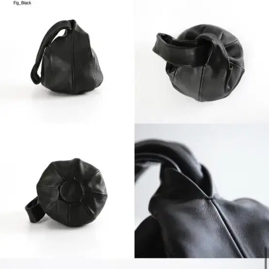 유르트 fig bag black