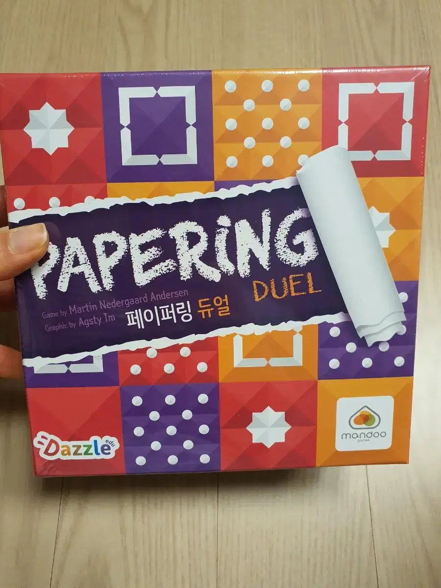 Board game Paper Ring Duel