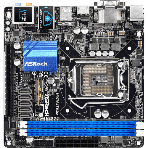 ASRock H97M-ITX/ac (1150소켓/H97칩셋)