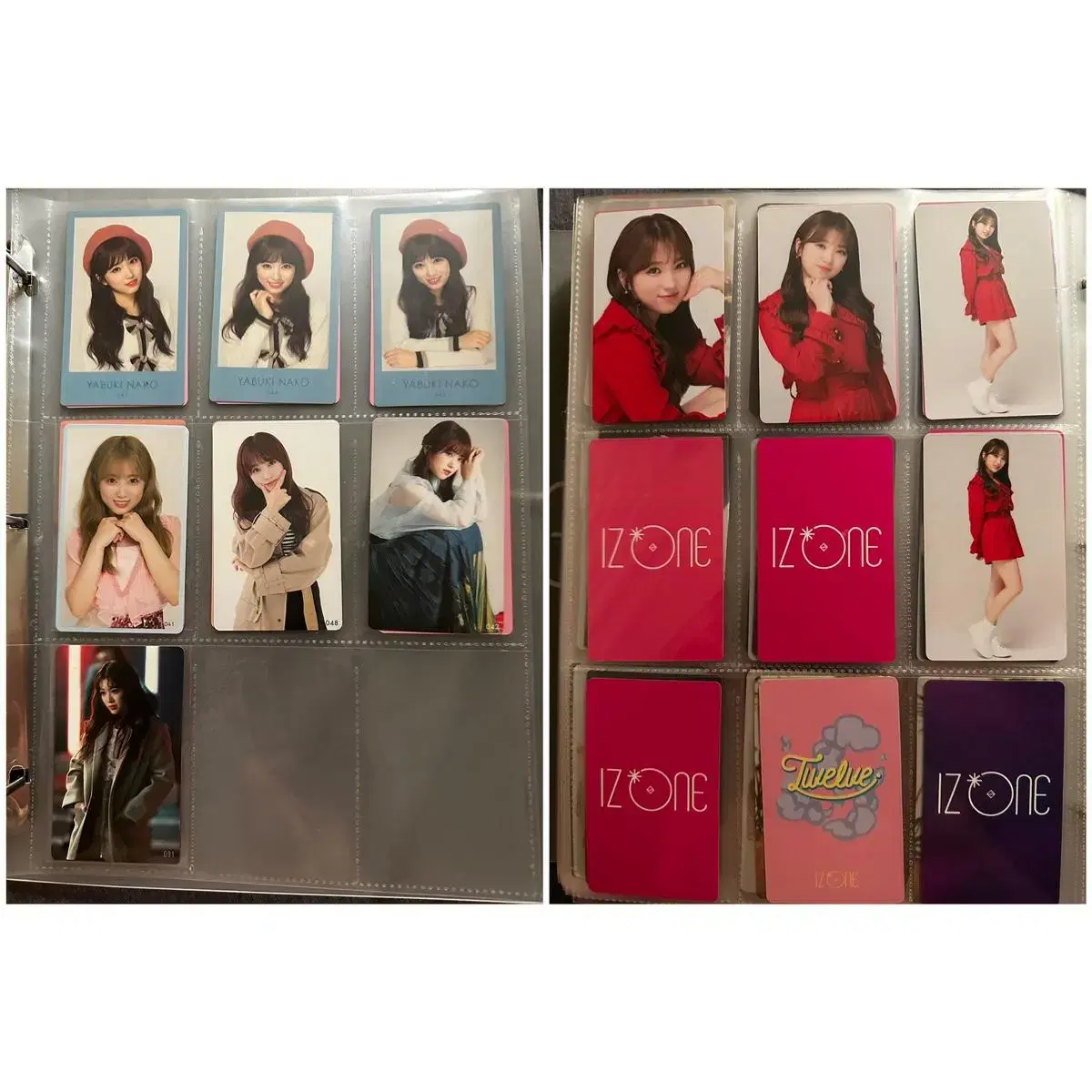 Yabukinako iz*one alpo sansa photocard various sansa nako