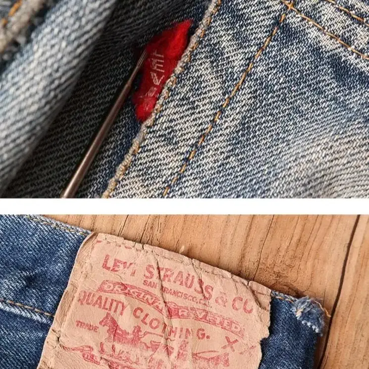 미국산 60s 리바이스 levis 501 빅E LVC