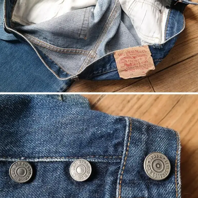 미국산 60s 리바이스 levis 501 빅E LVC