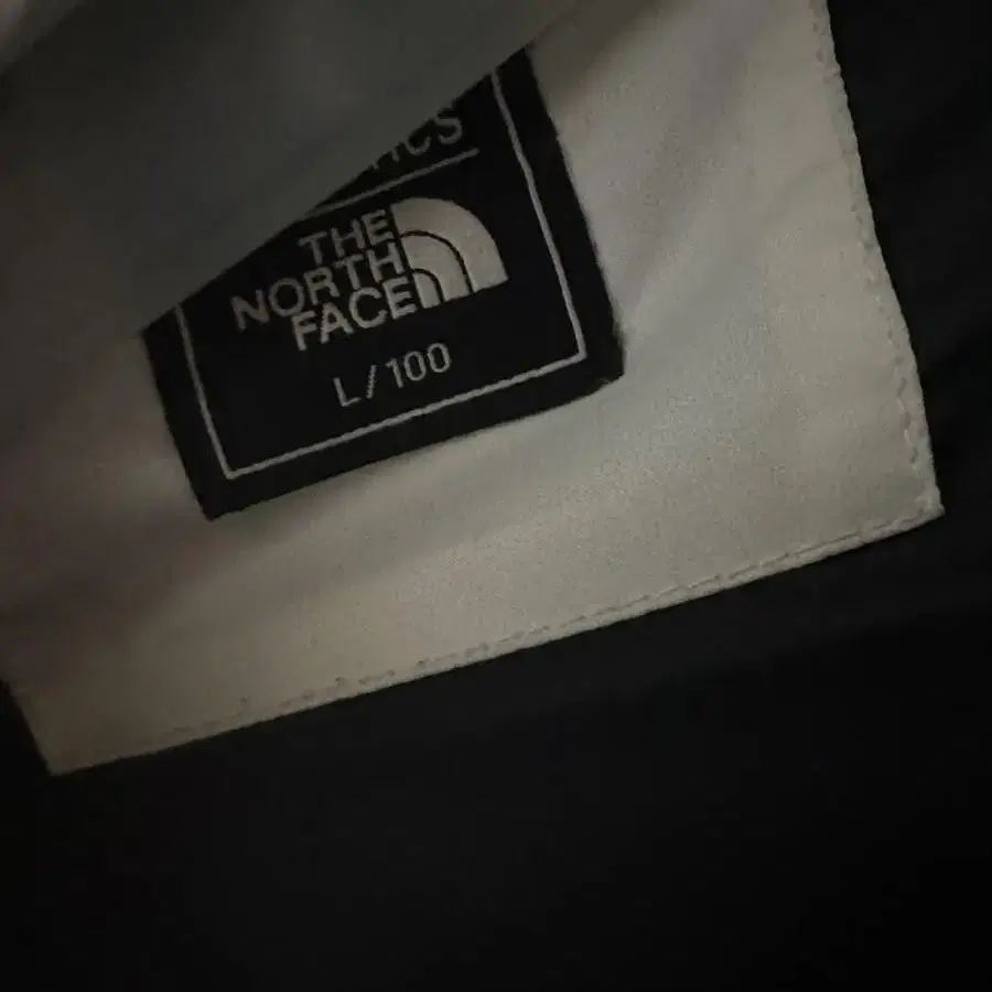 노페 north face 롱 패딩 흰색 (100/L)