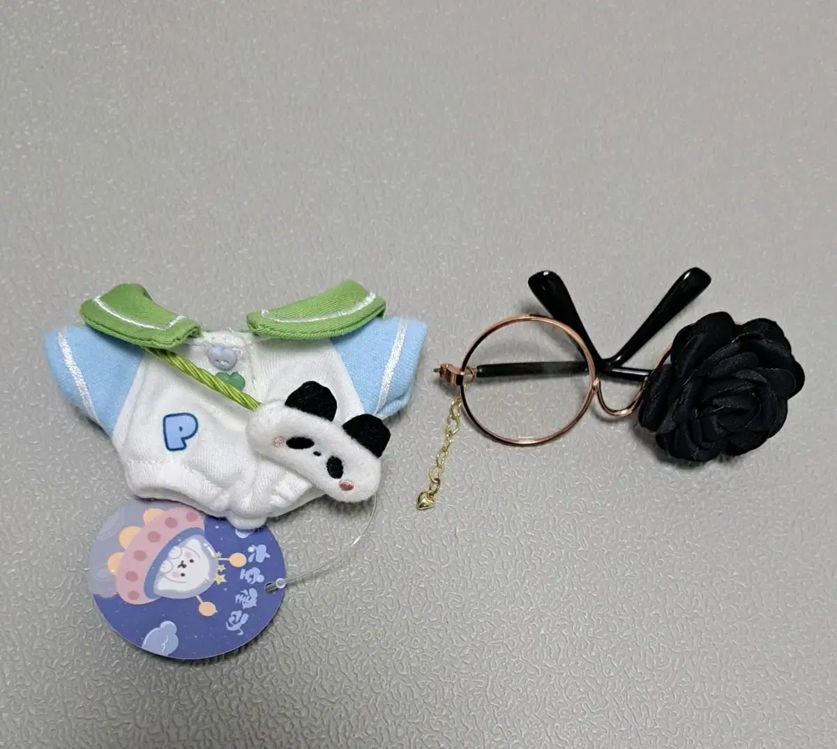 Space Rhythm Wardrobe (Panda) 10cm doll WTS of clothes