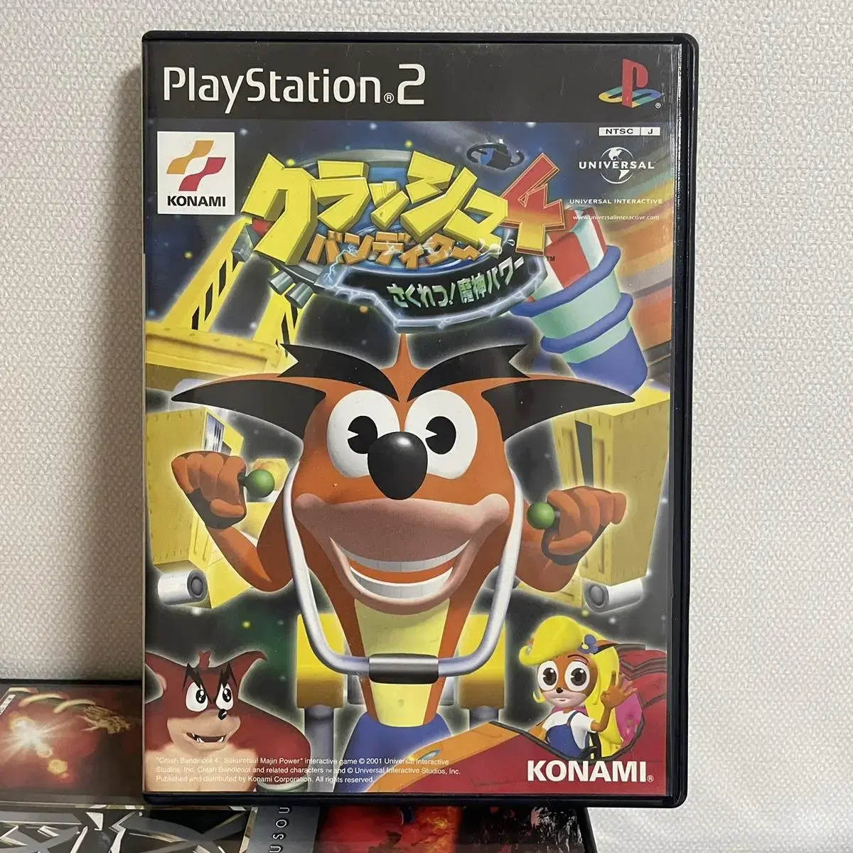 Ps2) 크래시 밴디쿳4 일판 중고 / 플스2