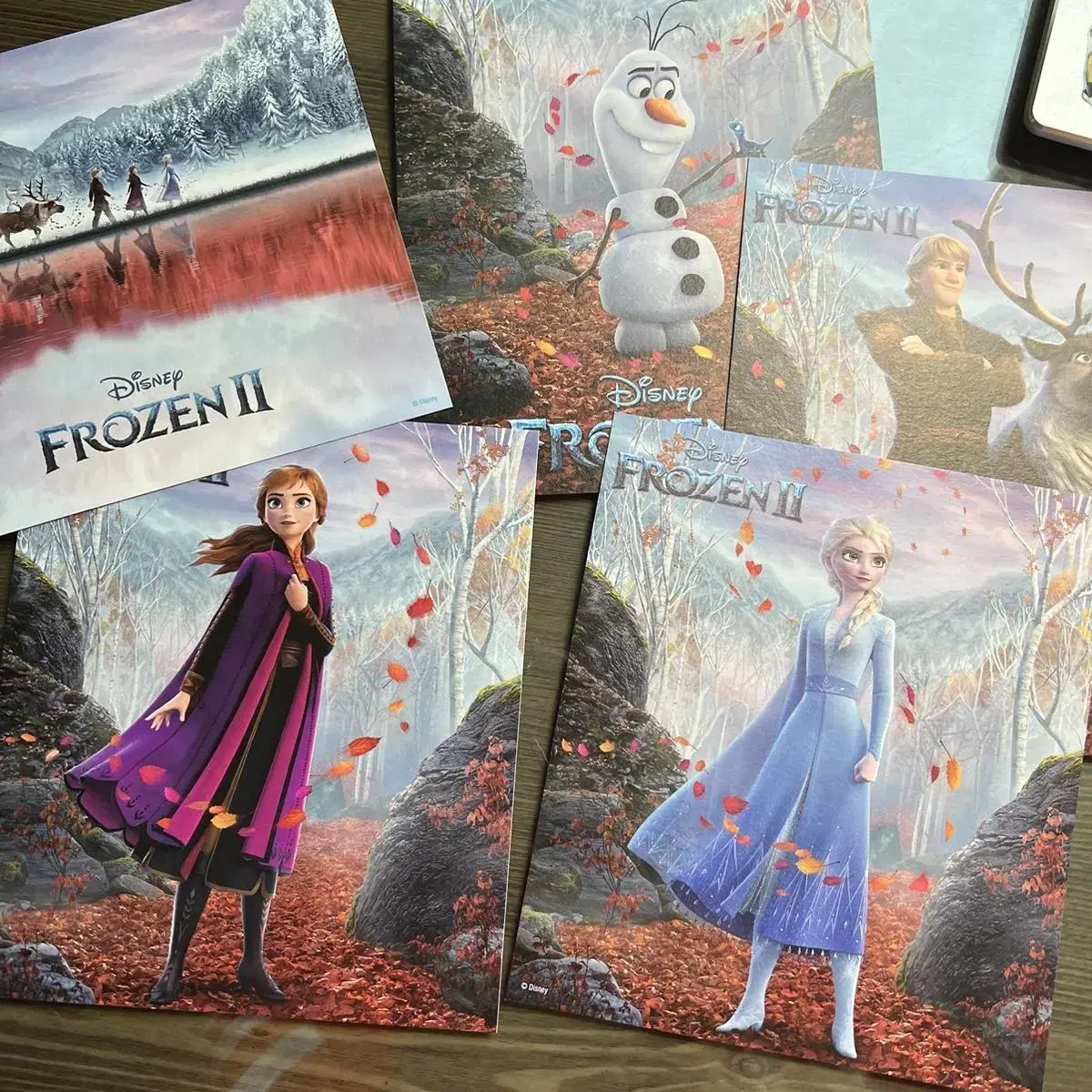 Frozen 2 postcards