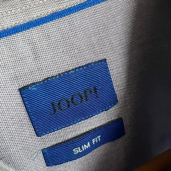 JOOP 주프 이태리 셔츠 110 빅사이즈 퍼플 그레이