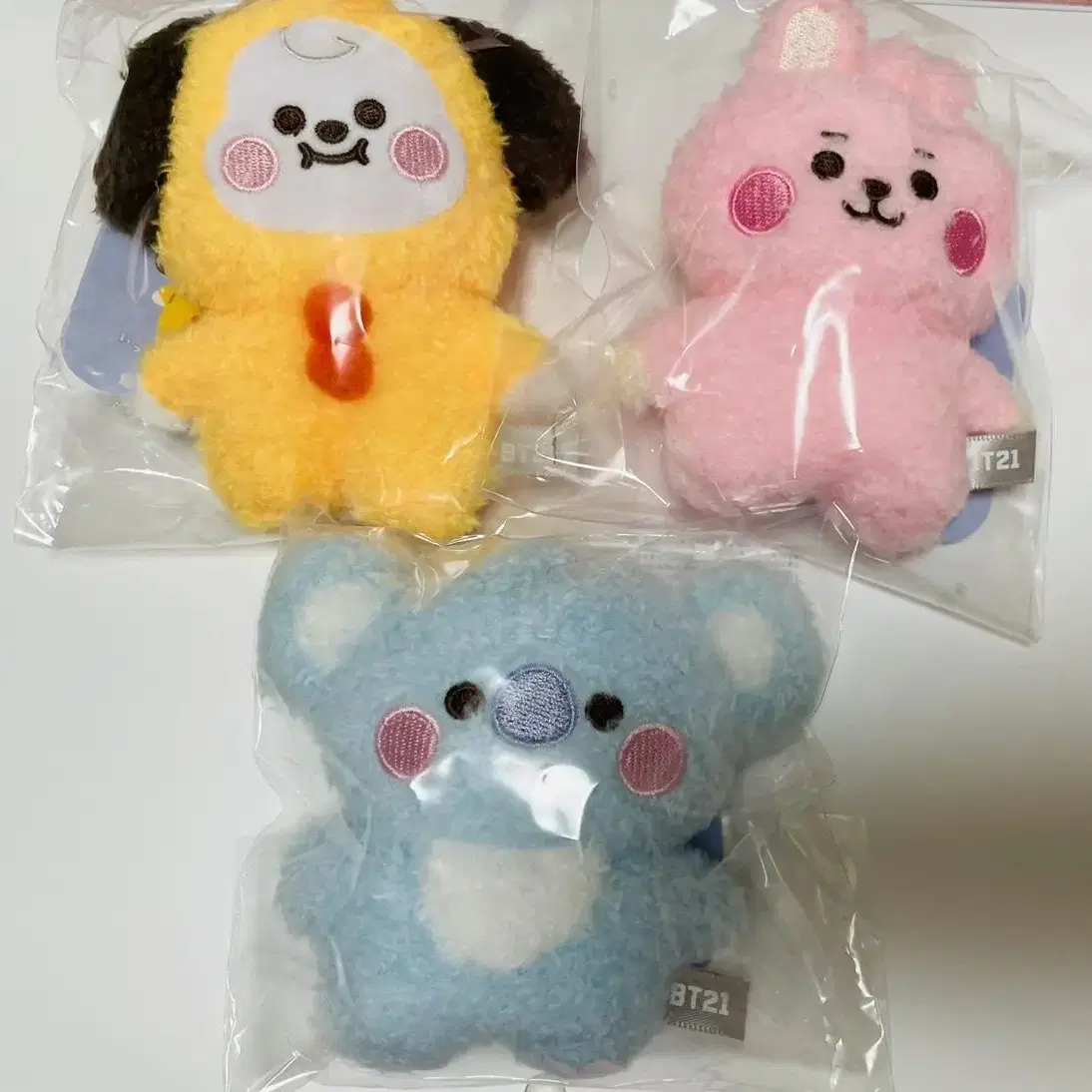 방탄 bt21 쿠키 코야 치미 마스코트키링 bts bt21 koya