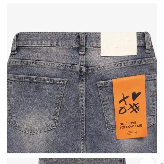 판도라핏 bootscut carp jeans (택도 안 땐 새상품)