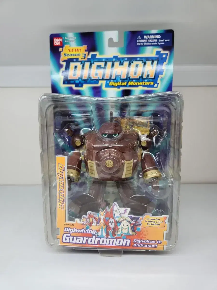 [Unsealed] Gadromon Andromon Transforming Digimon Figures Digivolving