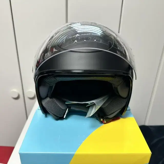 베스파 정품 VJ 헬멧 L사이즈 블랙 Vespa VJ Helmet 새상품