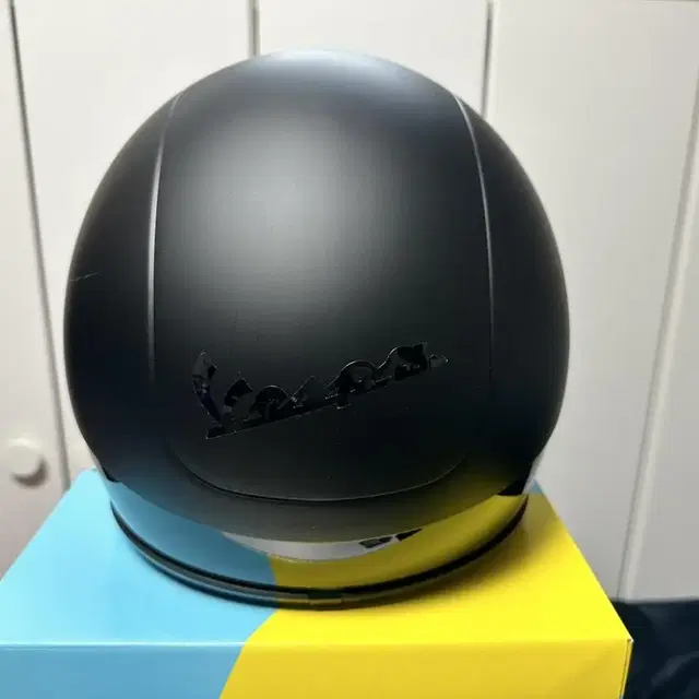 베스파 정품 VJ 헬멧 L사이즈 블랙 Vespa VJ Helmet 새상품