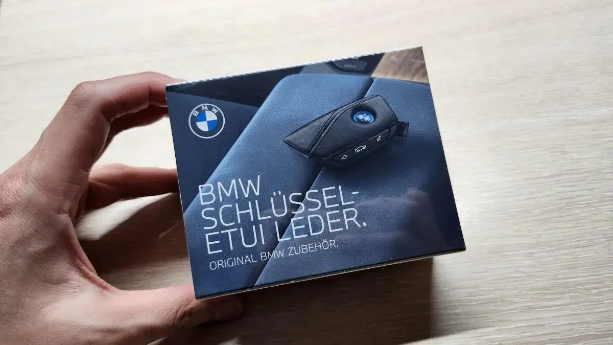 BMW 가죽 키케이스 정품 미사용 새제품