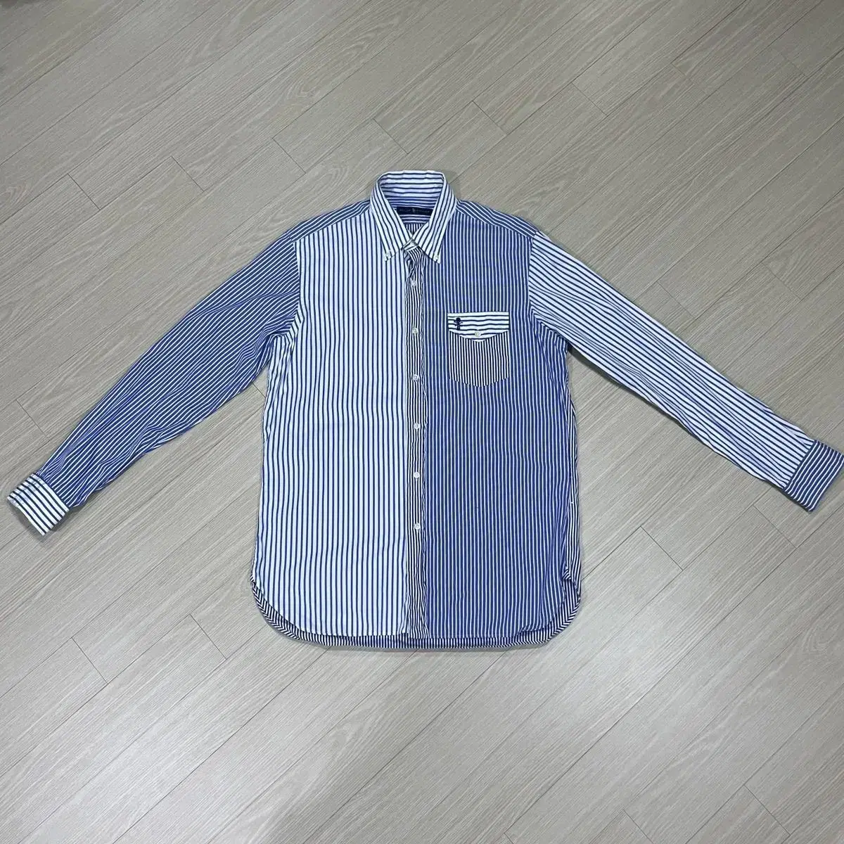 Polo Stripe Pirates Collar Shirt