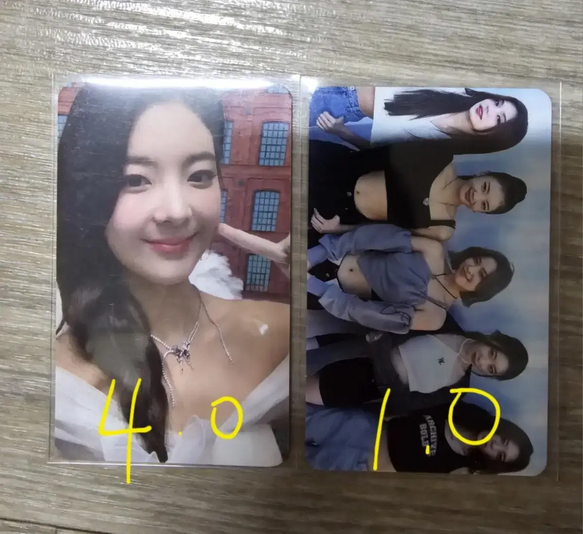 ITZY itzy lia makbang photocard group photocard