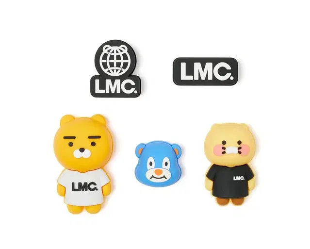 LMC 엘엠씨 카카오 콜라보 지비츠 춘식이 라이언 실리콘 악세사리