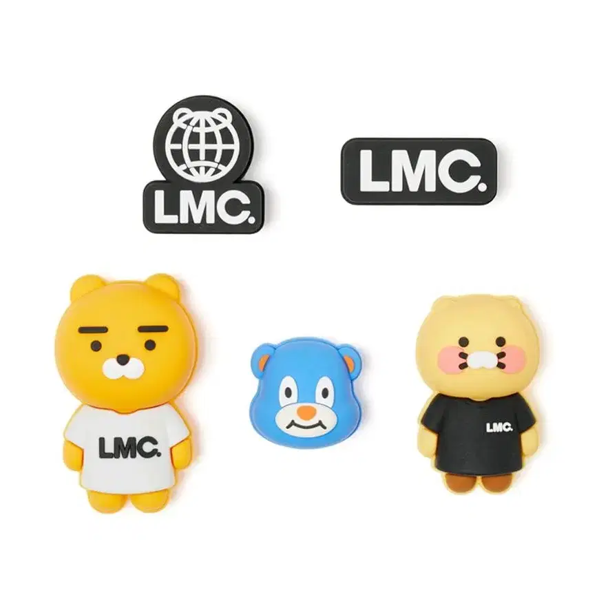 LMC 엘엠씨 카카오 콜라보 지비츠 춘식이 라이언 실리콘 악세사리